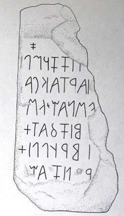 Stele from Sardis A I 3